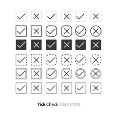 Tick Check Mark icons
