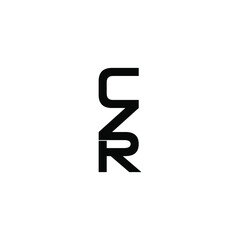 czr letter original monogram logo design
