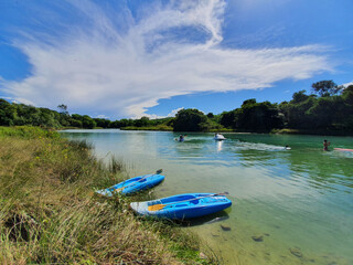 kayak at Chapada Diamantina - Brazil