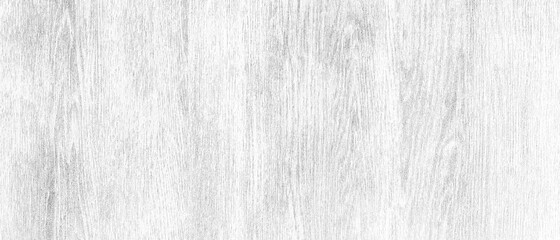 Fototapeta na wymiar Panorama of White vintage wooden table top pattern texture and seamless background
