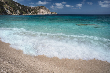 Petani Beach in Kefalonia, Ionian Islands, Greece