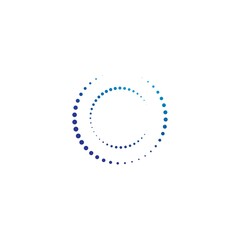 Circle dot vector