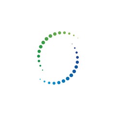 Circle dot vector
