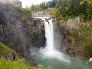 Spectacular Waterfall in Washington State
