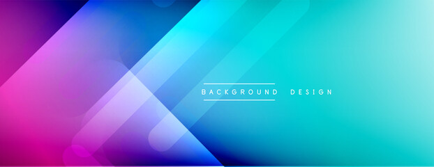 Dynamic lines abstract background. 3D shadow effects and fluid gradients. Modern overlapping forms