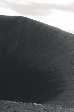Imploded Volcano Black Ash
