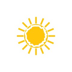 sun illustration logo