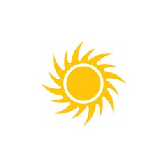 sun illustration logo