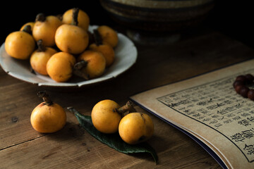 still life with fruits