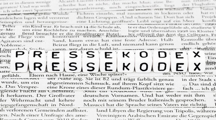 Obraz premium Pressekodex