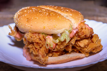 Crispy Zinger Burger