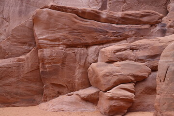 formations in the desert, rocks in Moav 