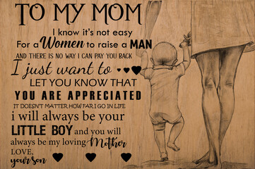 To my mom