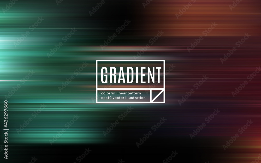 Poster motion gradient pattern. blurred colors vector background.