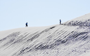 Le Monde vu depuis la dune du Pilat 