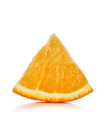 Orange slice isolated on white background
