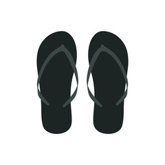 Flip flops isolated on a white background
