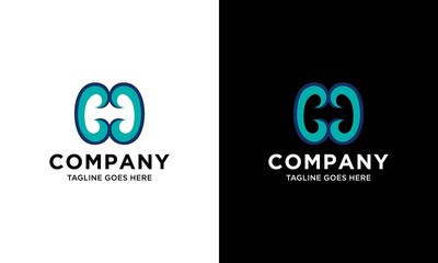 kidney logo icon vector isolated. Medical Hospital Clinic Symbol