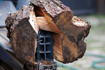 Holzspalter zum spalten von Brennholz