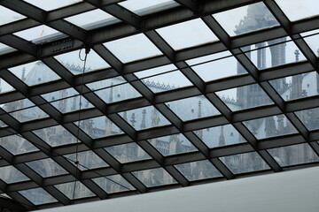 FU 2020-06-10 Deutz 73 Metallkonstruktion eines Daches