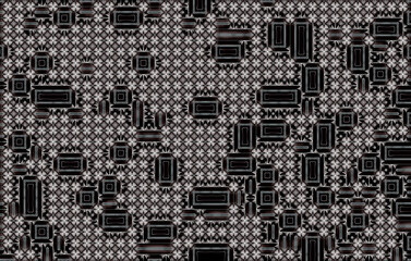 Background with rectangle tiles and geometric abstract design.