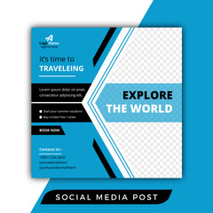 Explore the world social media post