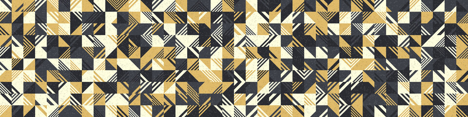 Abstract Geometric Pattern generative computational art illustration