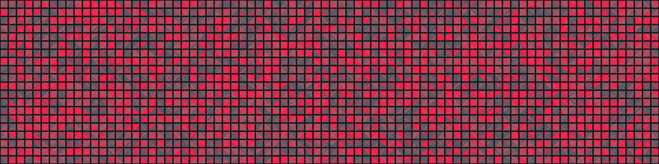 Abstract Geometric Pattern generative computational art illustration
