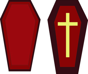 red exclamation mark on white