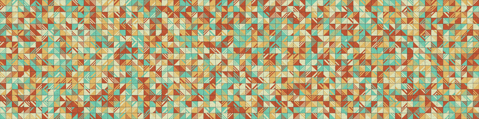 Abstract Geometric Pattern generative computational art illustration