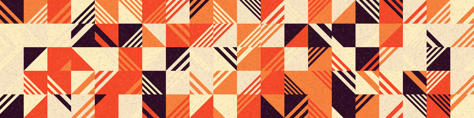 Abstract Geometric Pattern generative computational art illustration