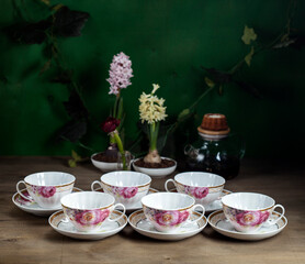 still life with tea