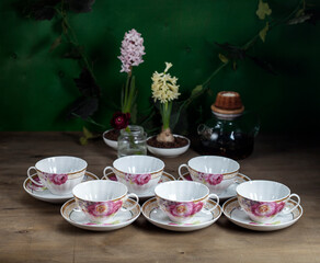 still life with flowers