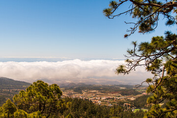 Mar de nubes en el Parque Nacional del Teide