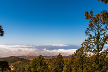 Mar de nubes en el Parque Nacional del Teide