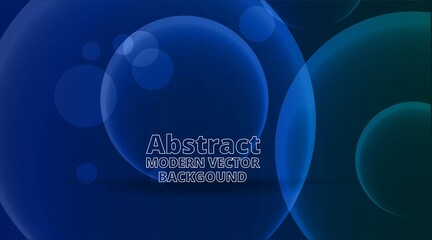 Motion  royal blue navy elegant realistic geometric abstract modern vector background, circles techno