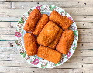 Risoles is Indonesia traditional snack usually served for iftar or break fasting in Ramadan month.