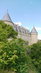 Château au milieu de la forêt
