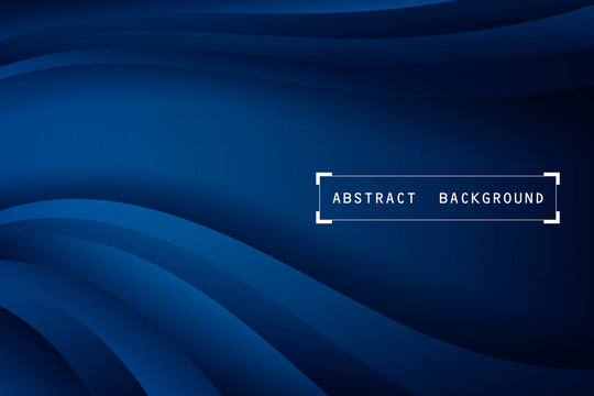 Dark Navy And Soft Blue Banner Background