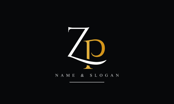 PZ, ZP, P, Z abstract letters logo monogram