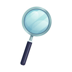 Magnifying glass magnifier glass graphic ector illustration.