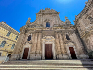 Basilica of the Madonna della Madia, Monopoli Cathedral in the old town of Monopoli, Puglia, Italy