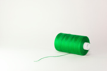 Purple roll on white background