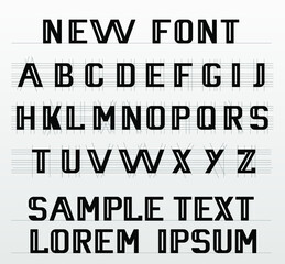 New font