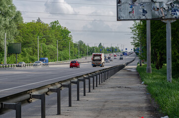highway to Kiev Ukraine