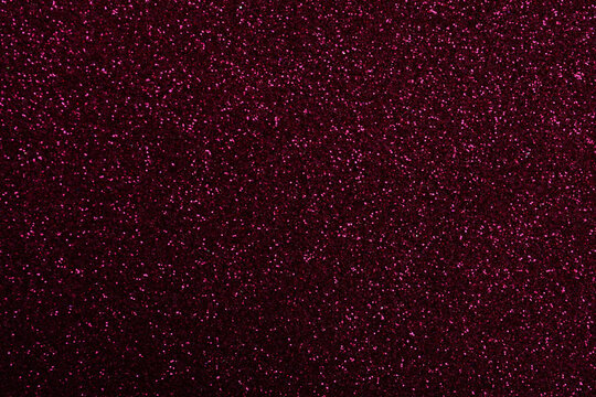 Beautiful shiny burgundy glitter as background, closeup