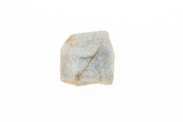 quartz stone on a white isolated background