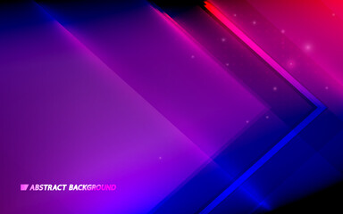 Naklejka premium Abstract colorful geometric triangle background. Futuristic technology digital hi-tech concept. Vector illustration