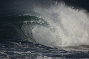 the perfect wave and tube for surfing