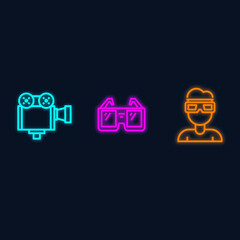 illustration of a set of icons